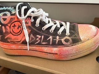 Converse Victoria pintadas a mano