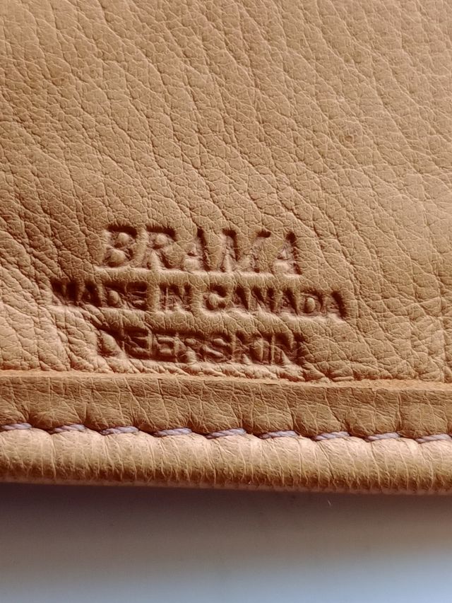 Cartera BRAMA cuero marrón