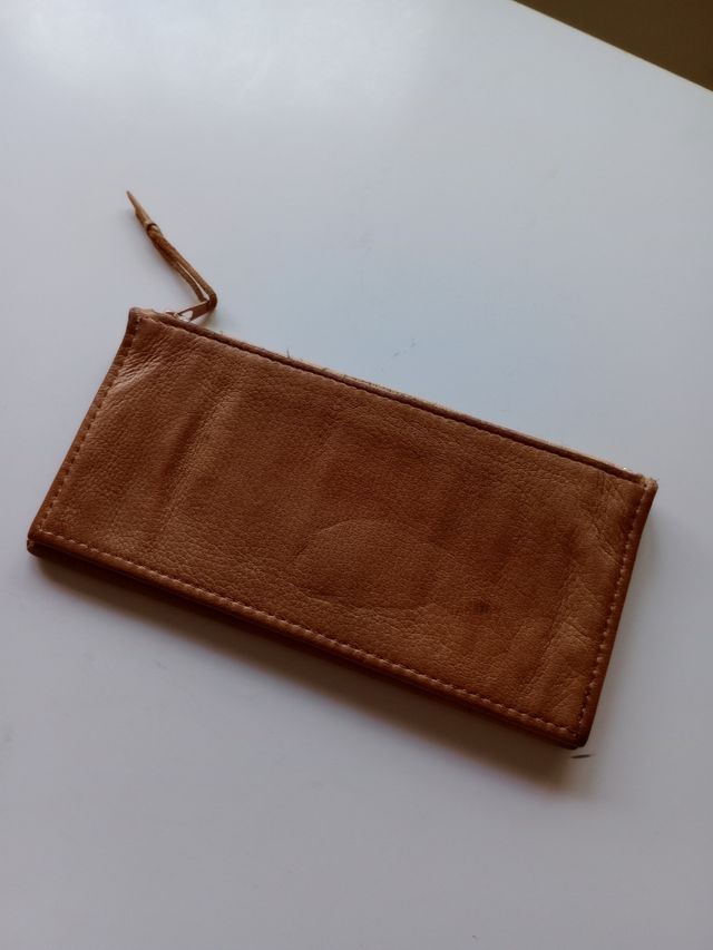 Cartera BRAMA cuero marrón