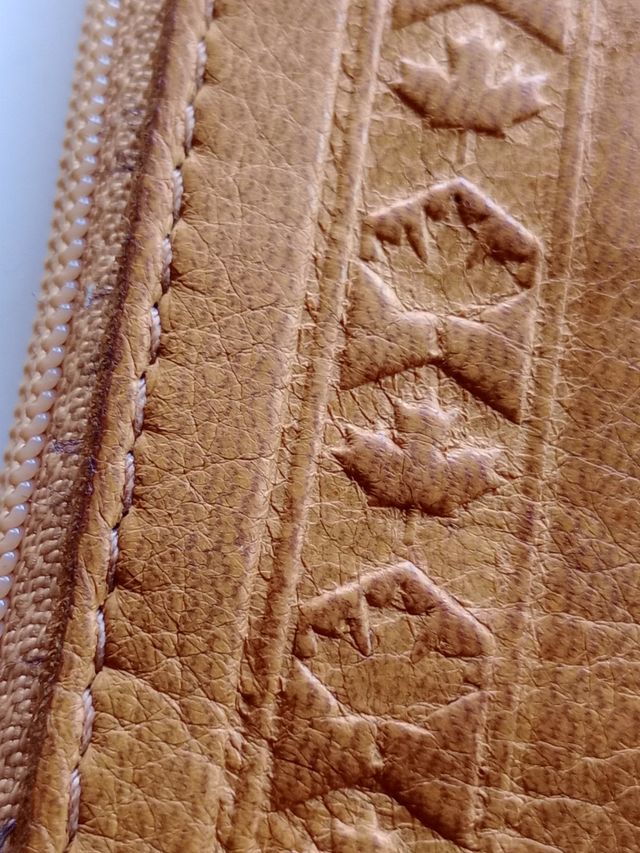 Cartera BRAMA cuero marrón