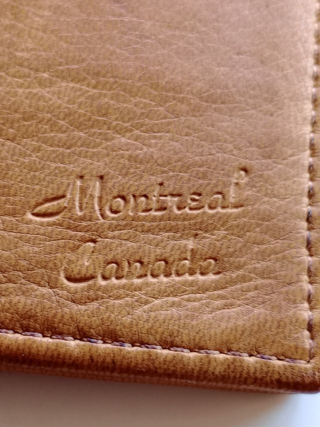 Cartera BRAMA cuero marrón