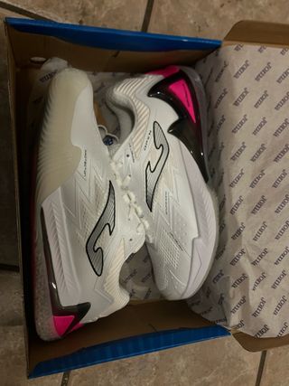 Zapatillas Joma Open Men 25 Blancas/Rosa