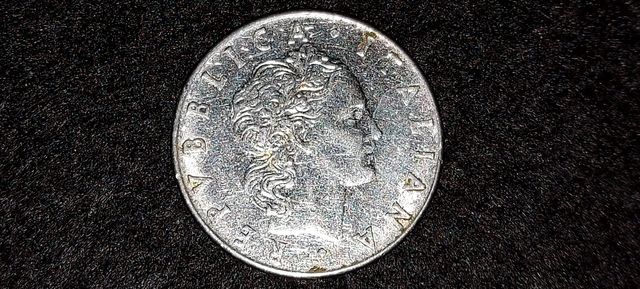 Moneda Italia 50 Liras 1977