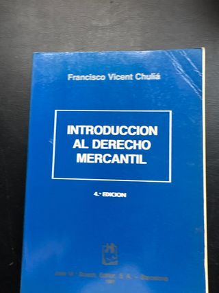 Introduccion al Derecho Mercantil 