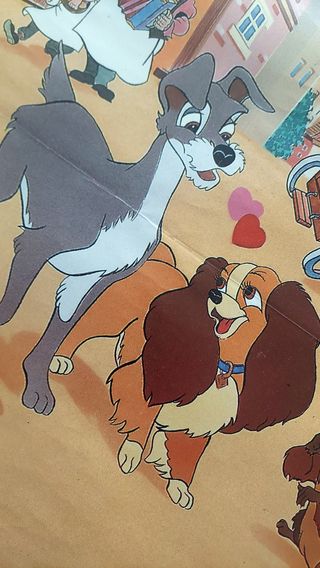 Cartel La Dama y el Vagabundo (1955)