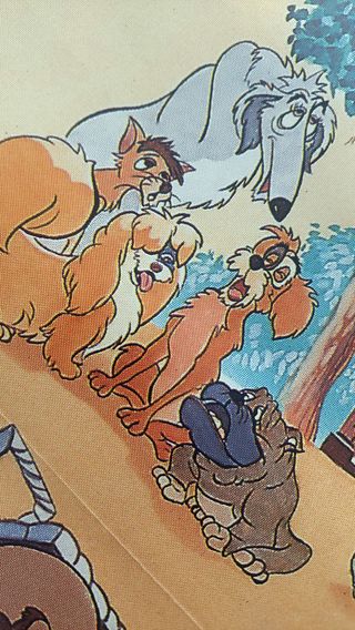 Cartel La Dama y el Vagabundo (1955)