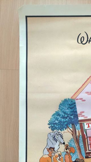 Cartel La Dama y el Vagabundo (1955)