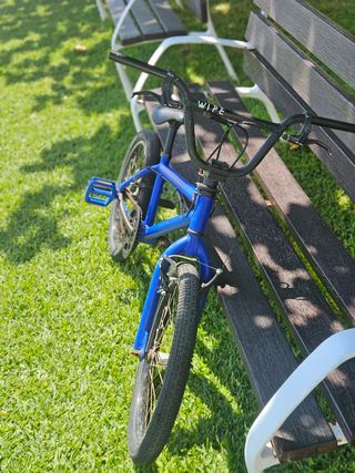 BMX Wipe azul para niños