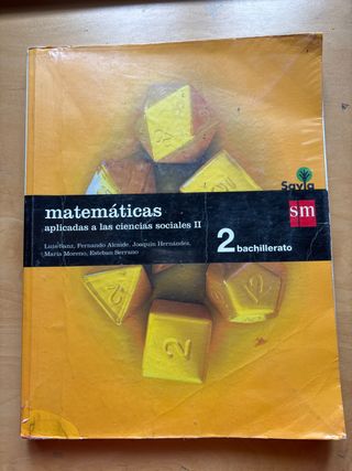 Matemáticas aplicadas a las ciencias sociales I...