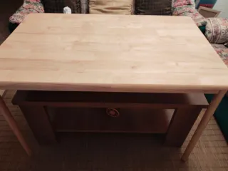 Mesa madera pino -  maciza