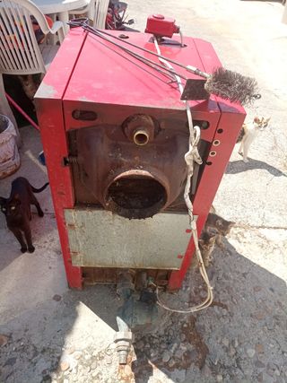 Caldera Roca P30 leña-carbón