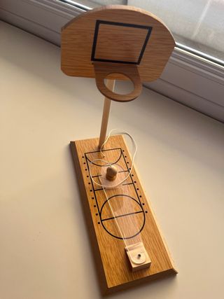 Juego Baloncesto de Madera encestable