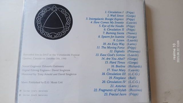 CD Robert Fripp - Live II