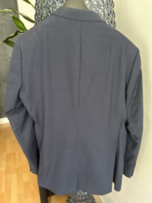 Americana Zara Hombre XL Azul