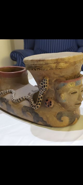 Tambor artesanal Méxicano