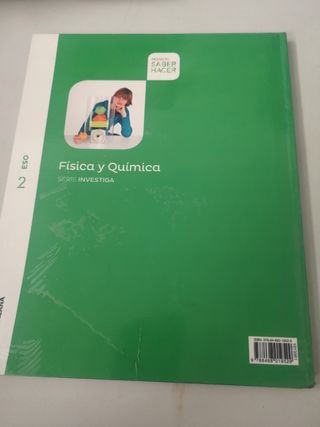 FISICA Y QUIMICA SERIE INVESTIGA 2 ESO SABER HACER