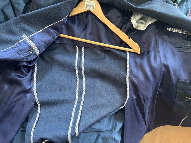 Americana Mango Azul marino  - Nueva