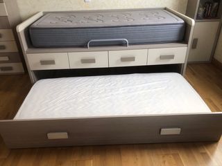 Cama nido 2 camas + 4 cajones