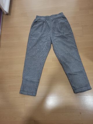 Pantalón gris mujer talla M