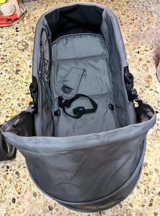 Capazo bebé Kinderkraft gris