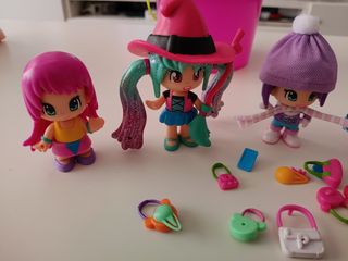 Muñecas Pin y Pon: 5 muñecas + accesorios