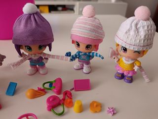 Muñecas Pin y Pon: 5 muñecas + accesorios