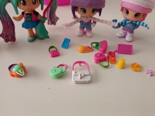 Muñecas Pin y Pon: 5 muñecas + accesorios