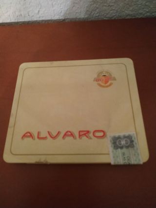 Caja metal Álvaro - Antigua