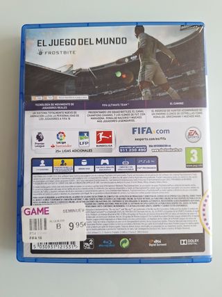 FIFA 18 PS4 (PlayStation 4)
