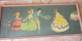 2 Quadri vintage bimbi