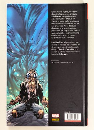 LOBEZNO EL FIN 100%MARVEL HC Descatalogado