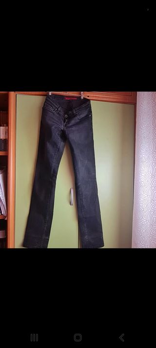 Pantalones Salsa negros mujer