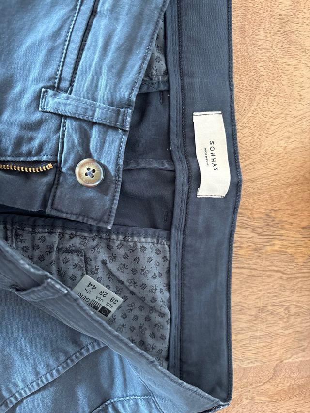 Pantalones Chino Cargo Sohhan - M