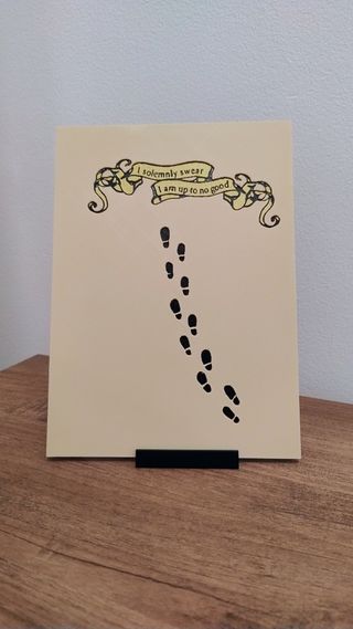 Lámina Mapa del Merodeador - Harry Potter