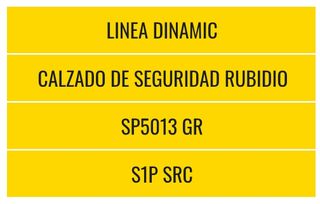 Zapatos seguridad Paredes S1P SRC