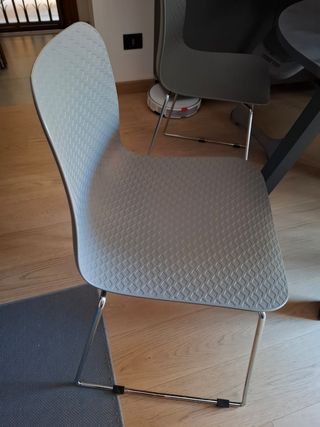 Sedie Grigie Tomasucci in Plastica