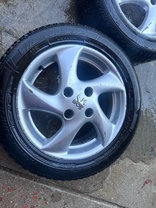 4 Llantas Peugeot 15" 4x108