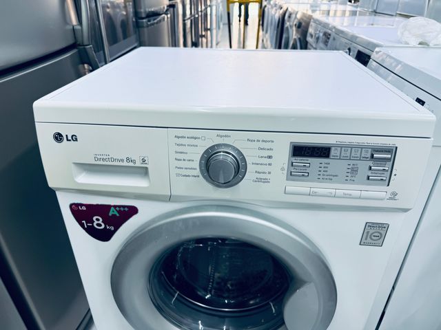 Lavadora LG DirectDrive 8kg