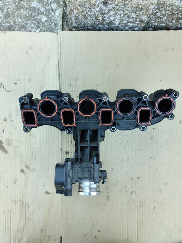 Colector admisión + Cuerpo mariposa 1.6TDI CAY.