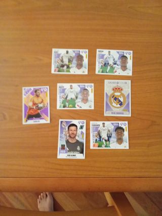 Cromos Real Madrid: 7 unidades