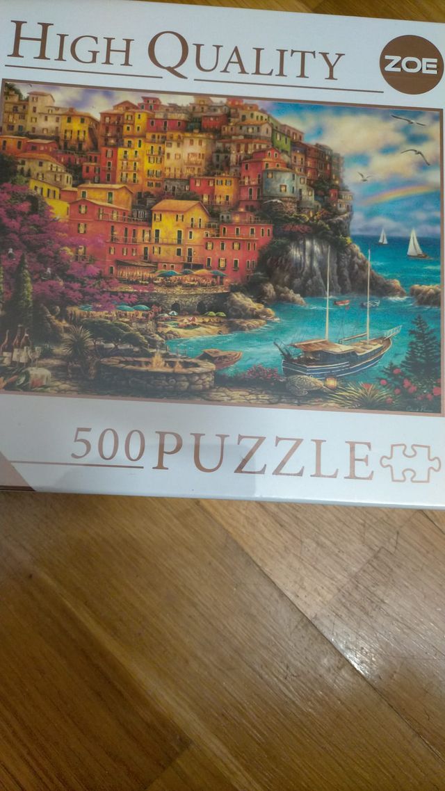 Puzzle 500 piezas Zoe - Paisaje costero