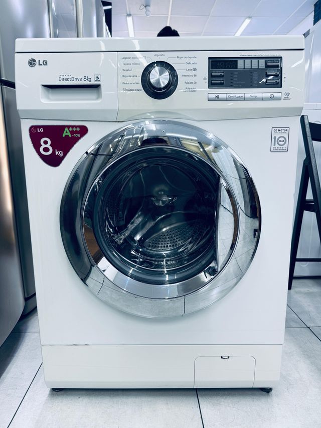 Lavadora LG 8kg DirectDrive A+++