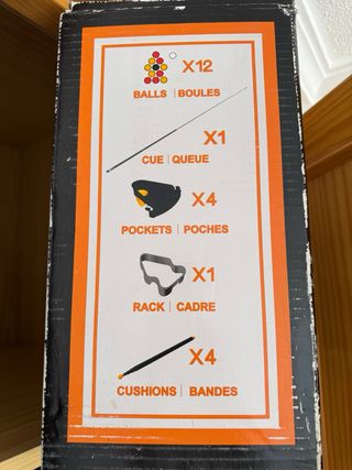 Tavolo da biliardo pieghevole per la casa