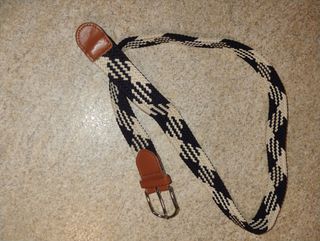 Cinturón tejido