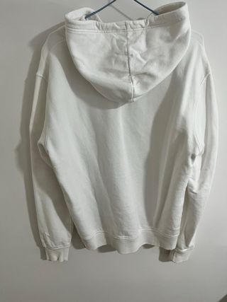 Sudadera The North Face – Blanca con logo central