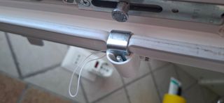 Tende plissettate bianche nuove