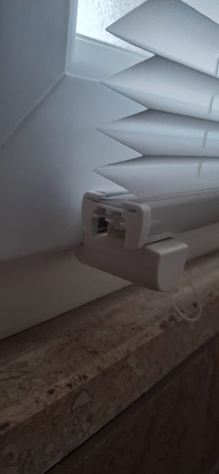 Tende plissettate bianche nuove