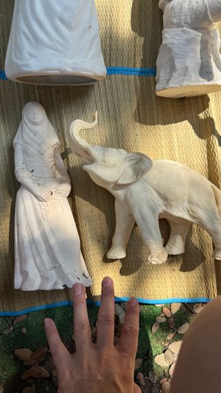 pack 8 Figuras Escayola