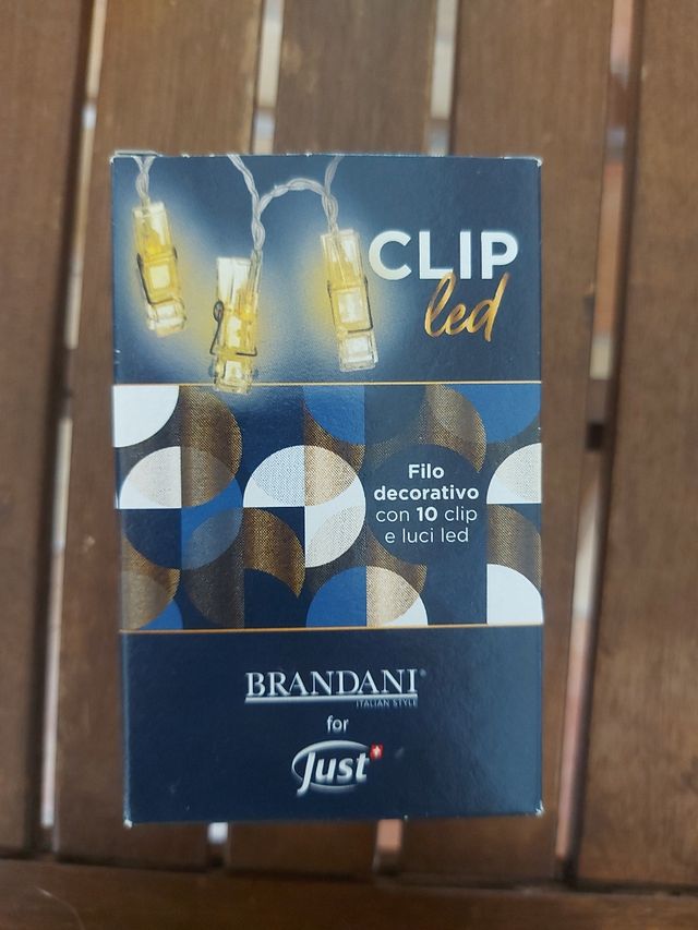 Luci LED Clip - Brandani x Just