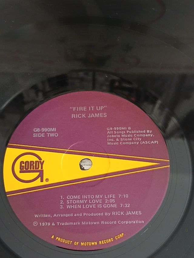 Vinilo Rick James - Fire It Up
